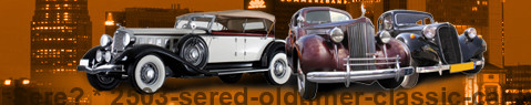 Vintage car Sereď | classic car hire