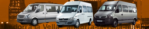 Minibus Andorra la Vella | hire