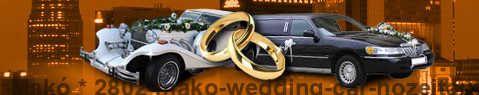 Voiture de mariage Makó | Limousine de mariage