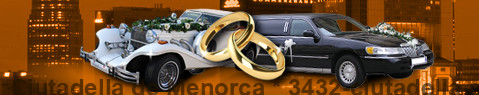 Voiture de mariage Ciutadella de Menorca | Limousine de mariage