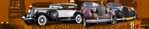 Vintage car Wales | classic car hire