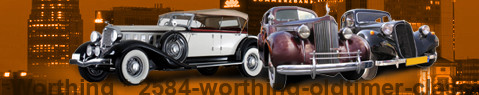 Vintage car Worthing | classic car hire