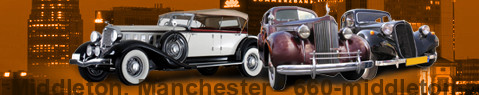 Vintage car Middleton, Manchester | classic car hire