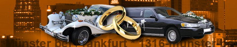 Auto matrimonio Münster bei Frankfurt | limousine matrimonio