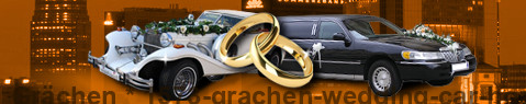 Voiture de mariage Grächen | Limousine de mariage
