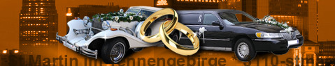 Voiture de mariage St.Martin im Tennengebirge | Limousine de mariage